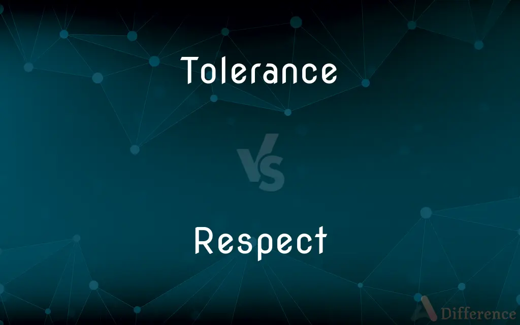 Tolerance vs. Respect — What's the Difference?