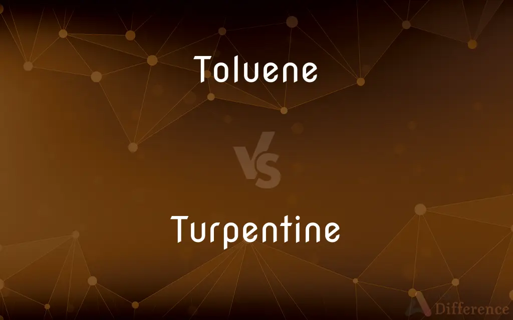 Toluene vs. Turpentine — What's the Difference?