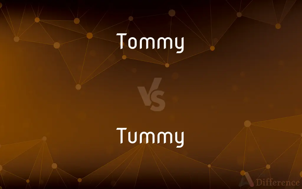 Tommy vs. Tummy — What's the Difference?