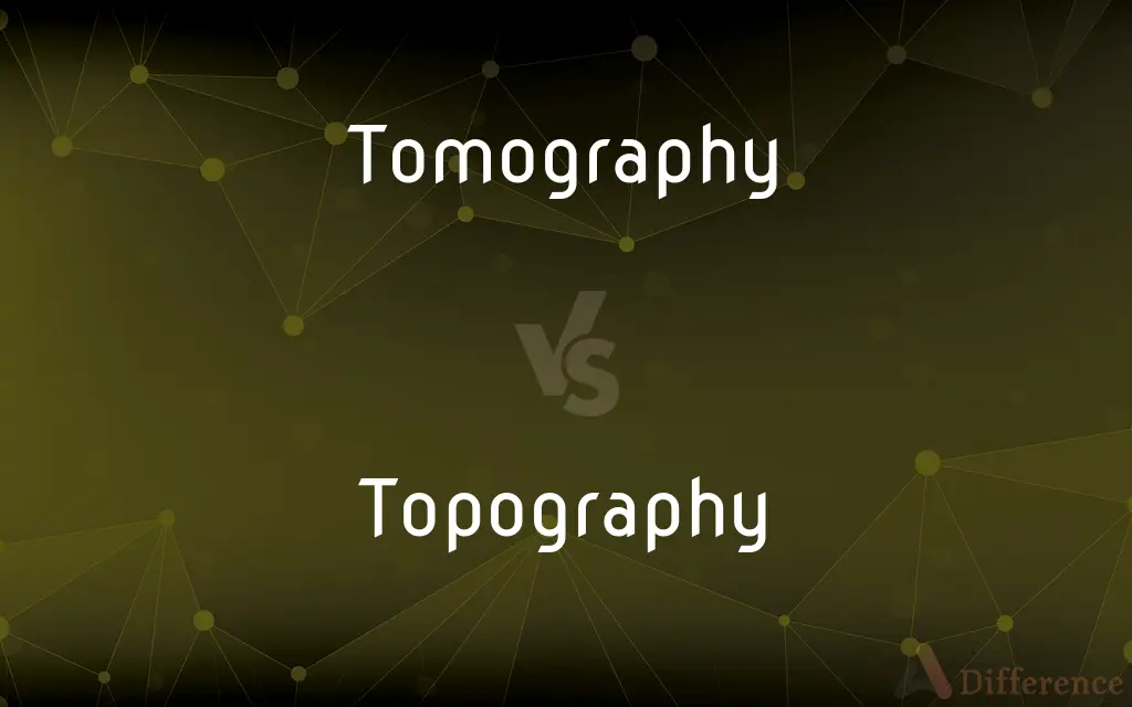 Tomography vs. Topography — What's the Difference?