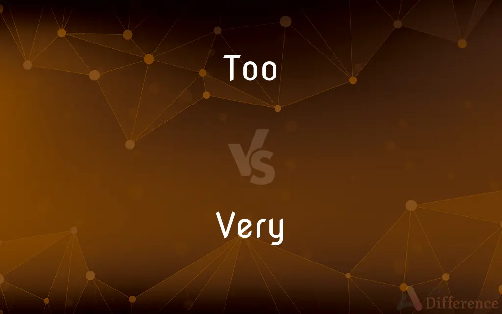 Too vs. Very — What's the Difference?
