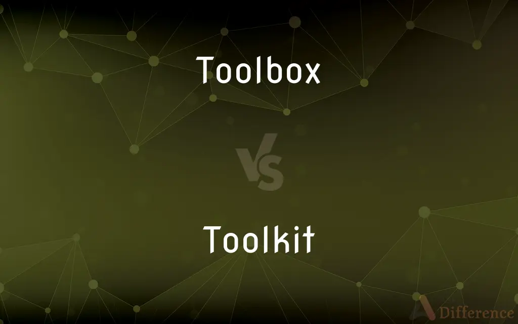 Toolbox vs. Toolkit — What's the Difference?