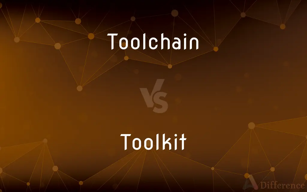 Toolchain vs. Toolkit — What's the Difference?