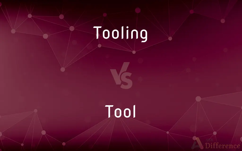 Tooling vs. Tool — What's the Difference?