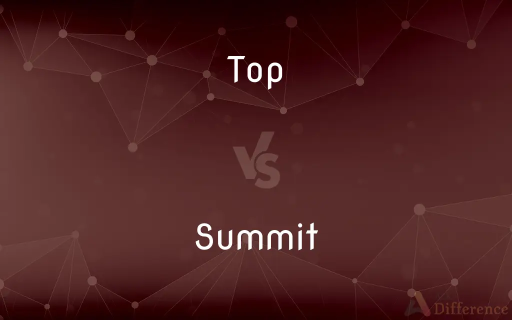 Top vs. Summit — What's the Difference?