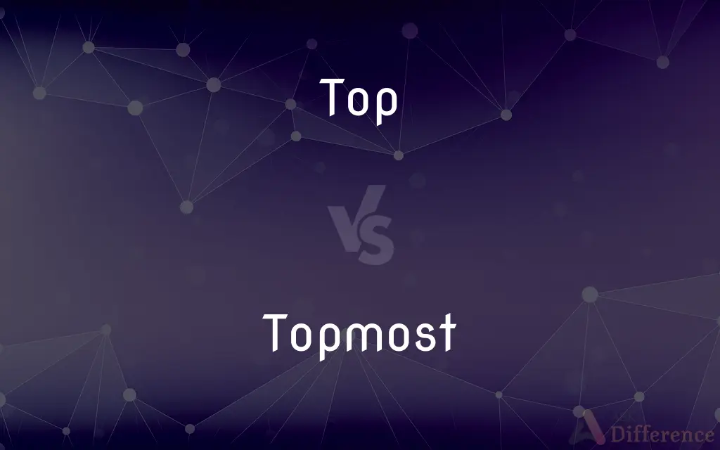Top vs. Topmost — What's the Difference?
