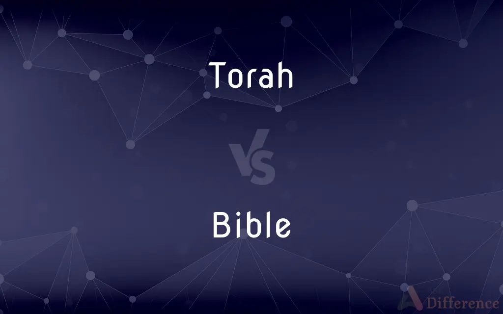 Torah vs. Bible — What's the Difference?