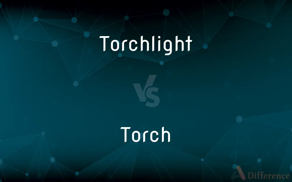 Torchlight vs. Torch — What's the Difference?