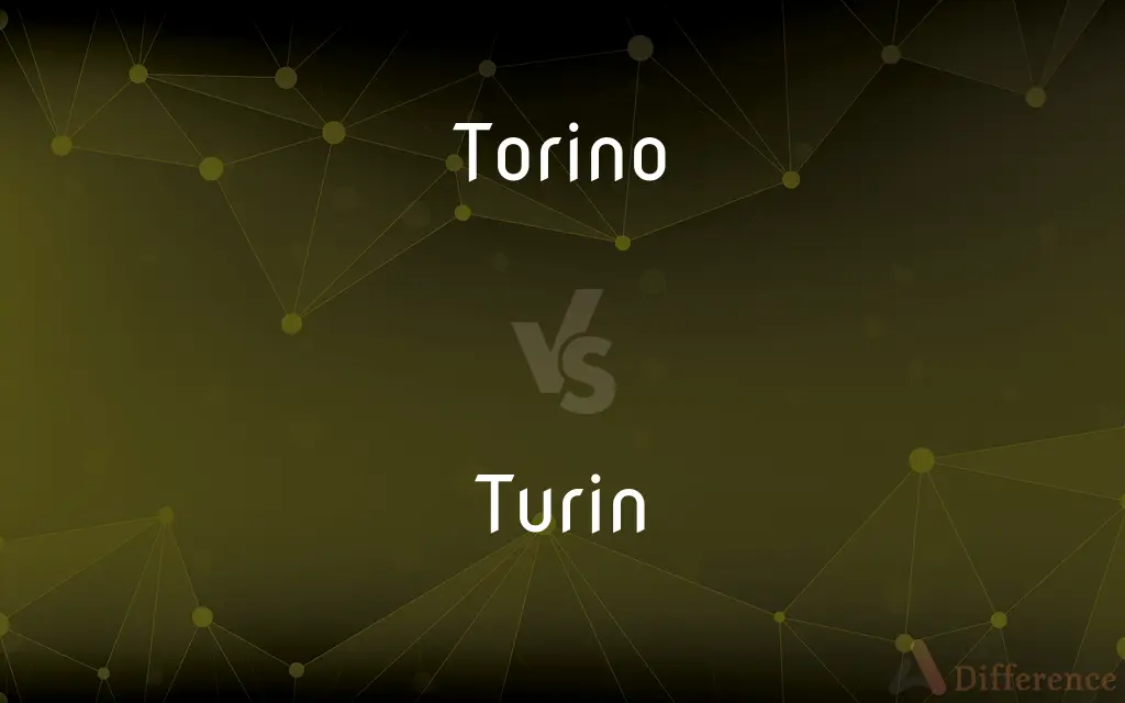 Torino vs. Turin — What's the Difference?