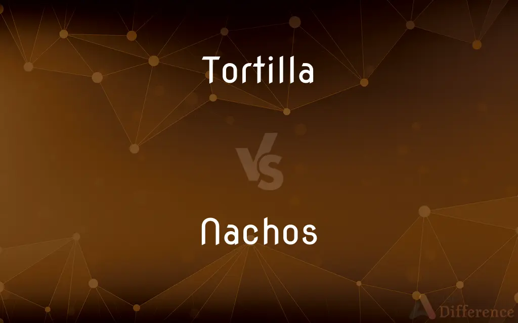 Tortilla vs. Nachos — What's the Difference?