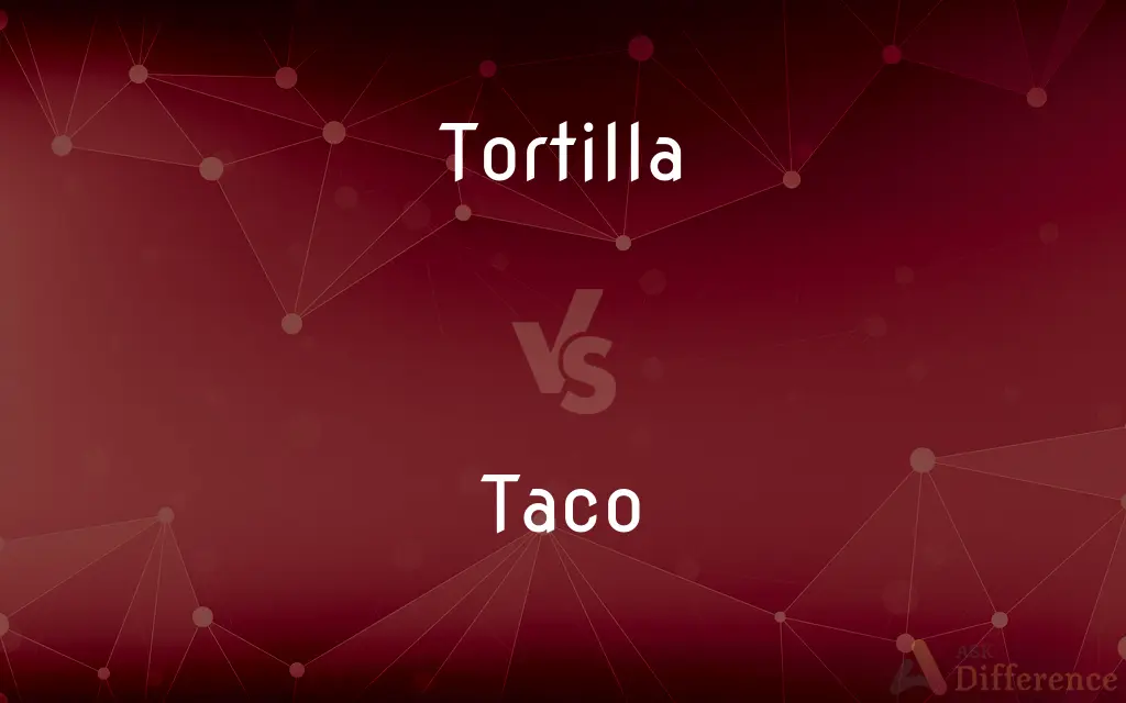 Tortilla vs. Taco — What's the Difference?