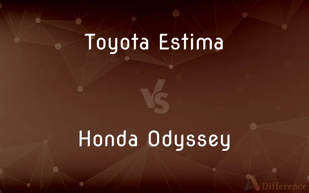 Toyota Estima vs. Honda Odyssey — What's the Difference?