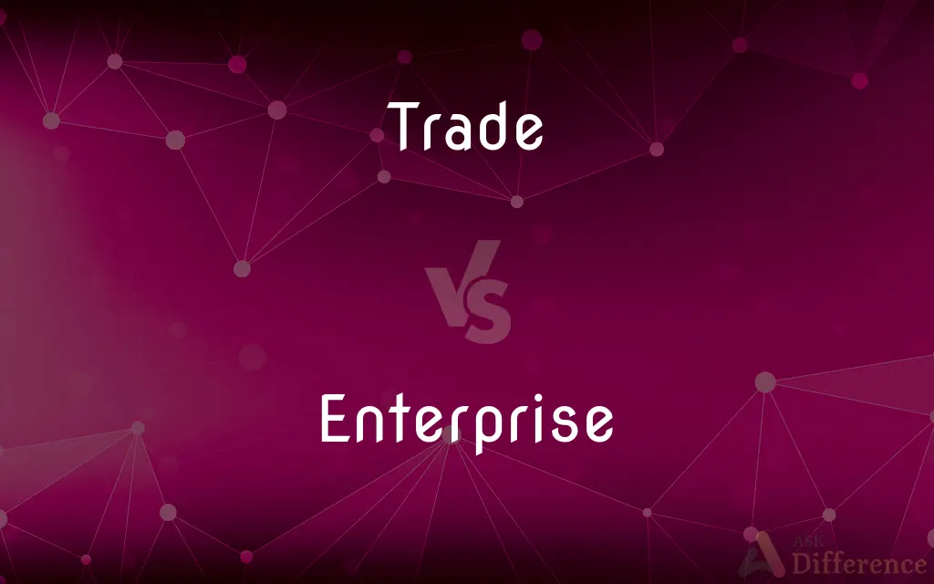 Trade vs. Enterprise — What's the Difference?