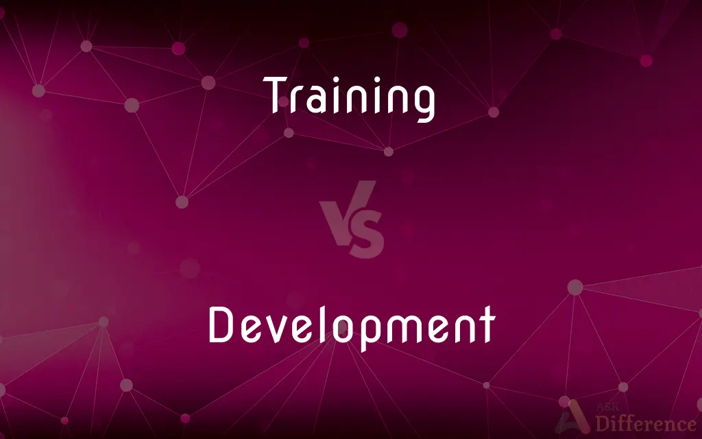 Training vs. Development — What's the Difference?