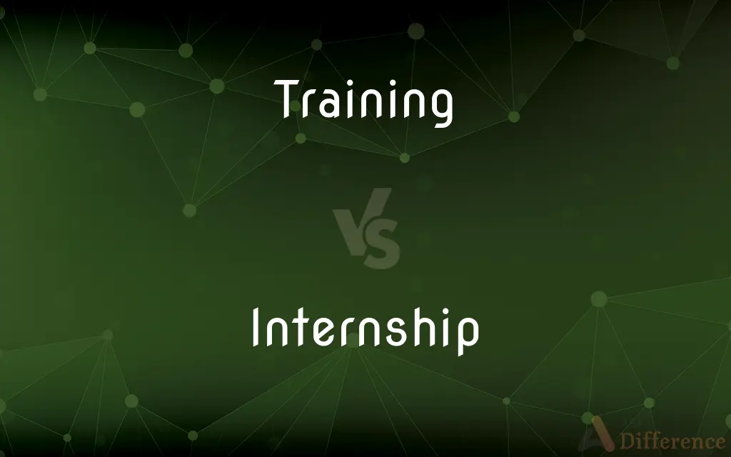 Training vs. Internship — What's the Difference?