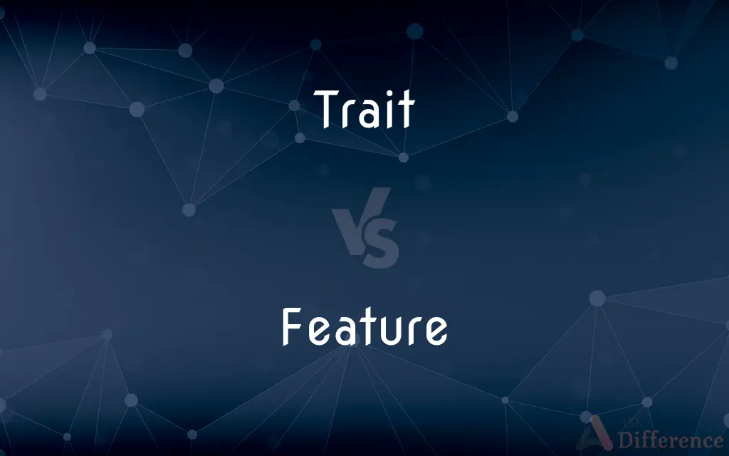 Trait vs. Feature — What's the Difference?