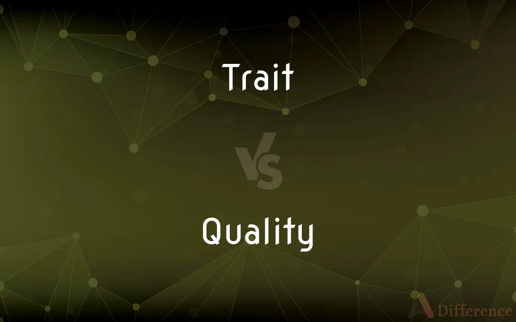 Trait vs. Quality — What's the Difference?