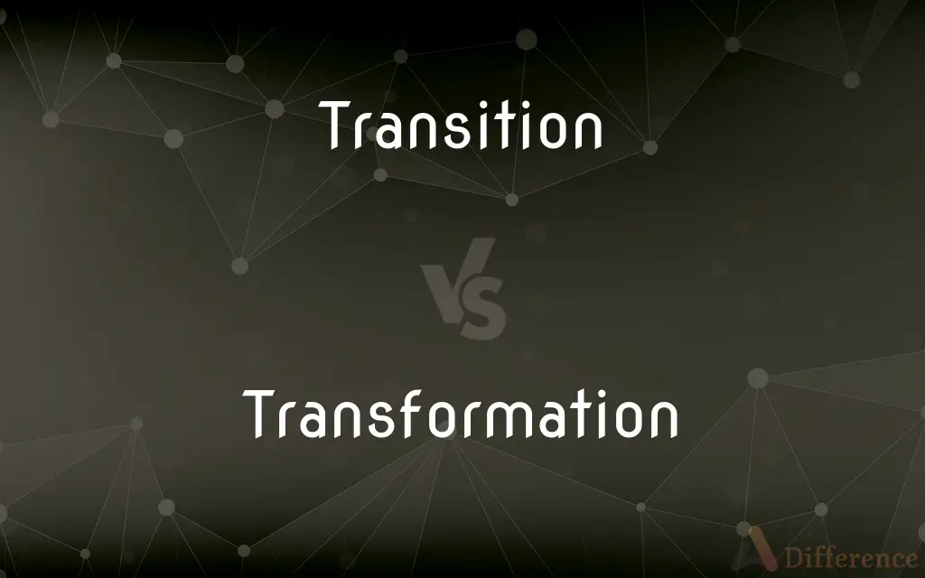 Transition vs. Transformation — What's the Difference?