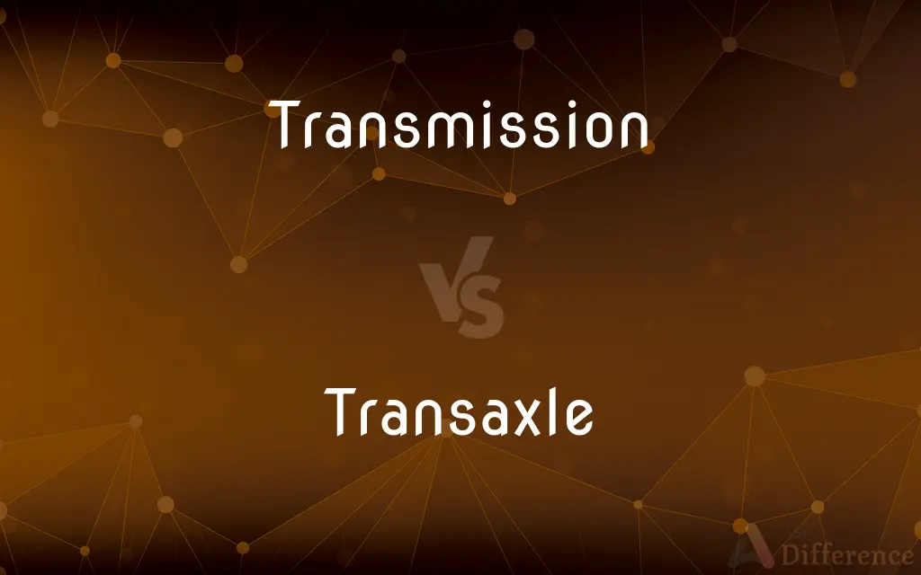Transmission vs. Transaxle — What's the Difference?