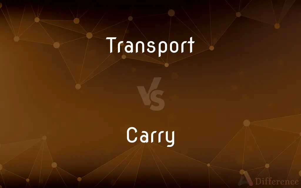 Transport vs. Carry — What's the Difference?