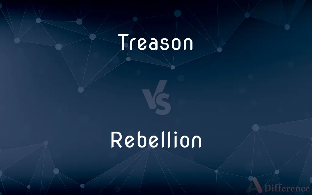 Treason vs. Rebellion — What's the Difference?