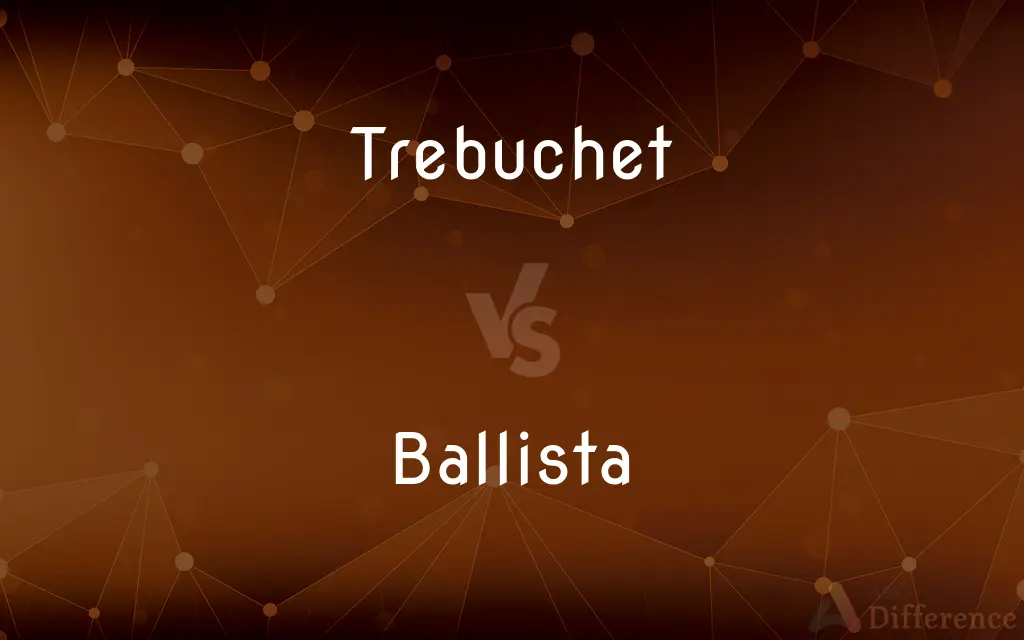 Trebuchet vs. Ballista — What's the Difference?
