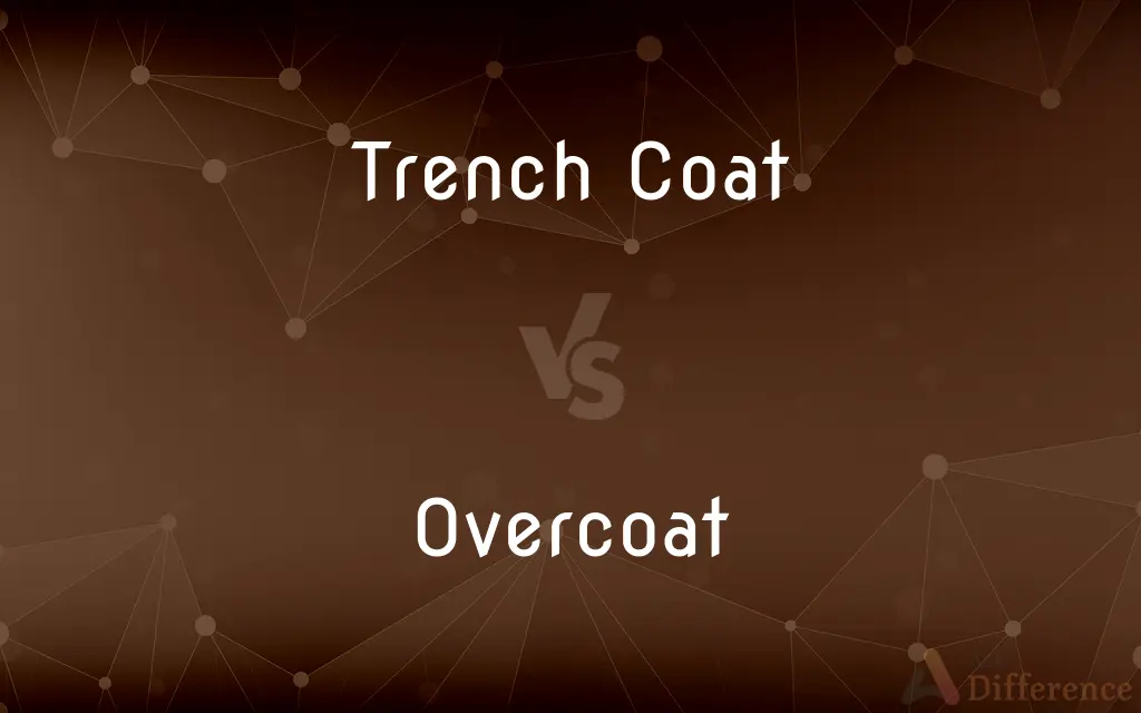 Trench Coat vs. Overcoat — What’s the Difference?