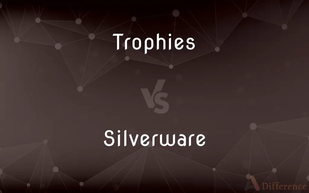 Trophies vs. Silverware — What's the Difference?