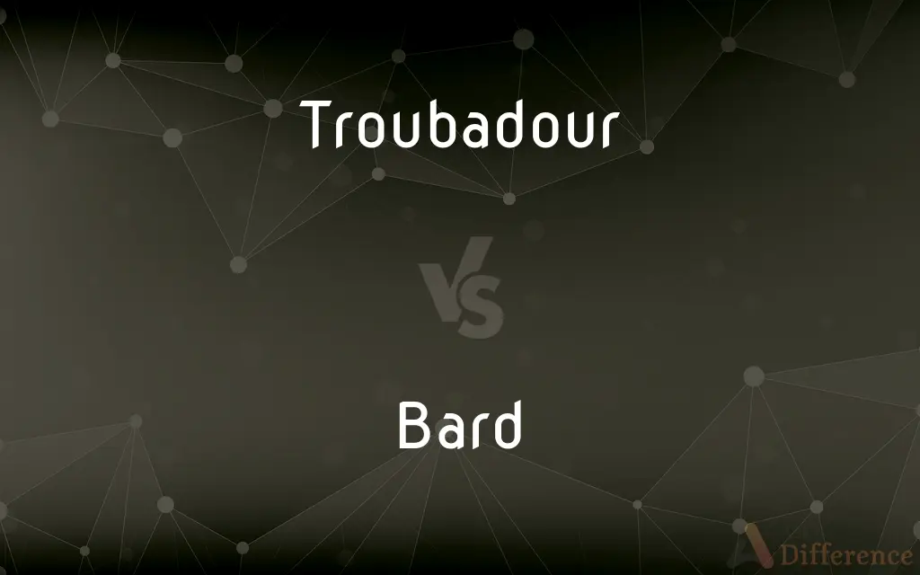 Troubadour vs. Bard — What's the Difference?