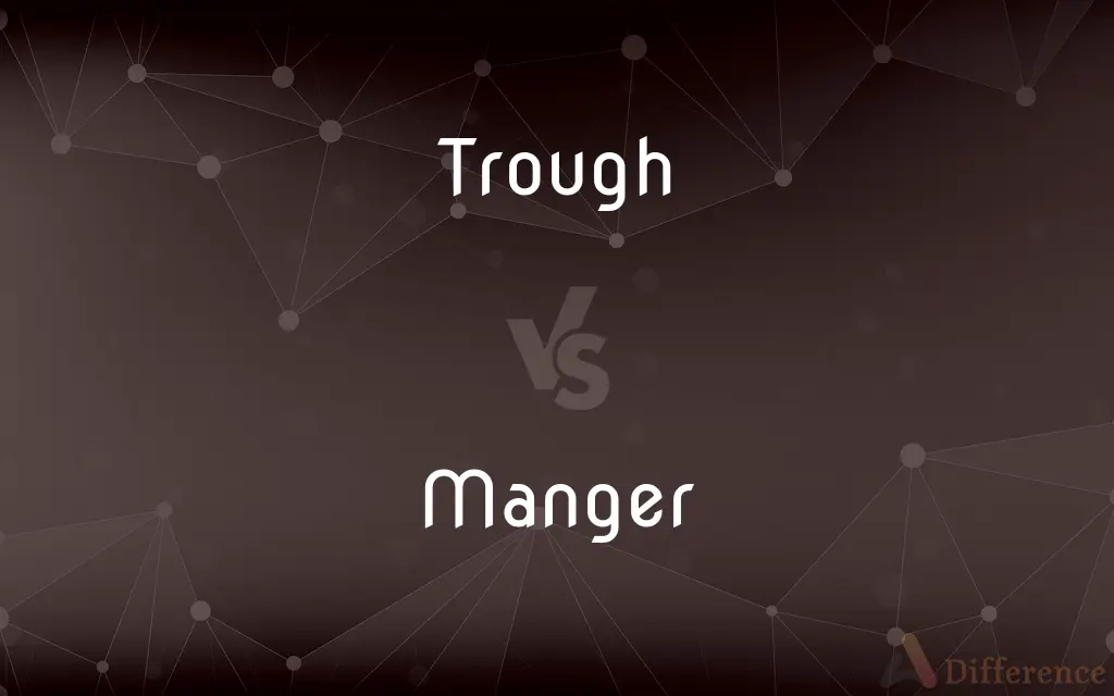 Trough vs. Manger — What's the Difference?