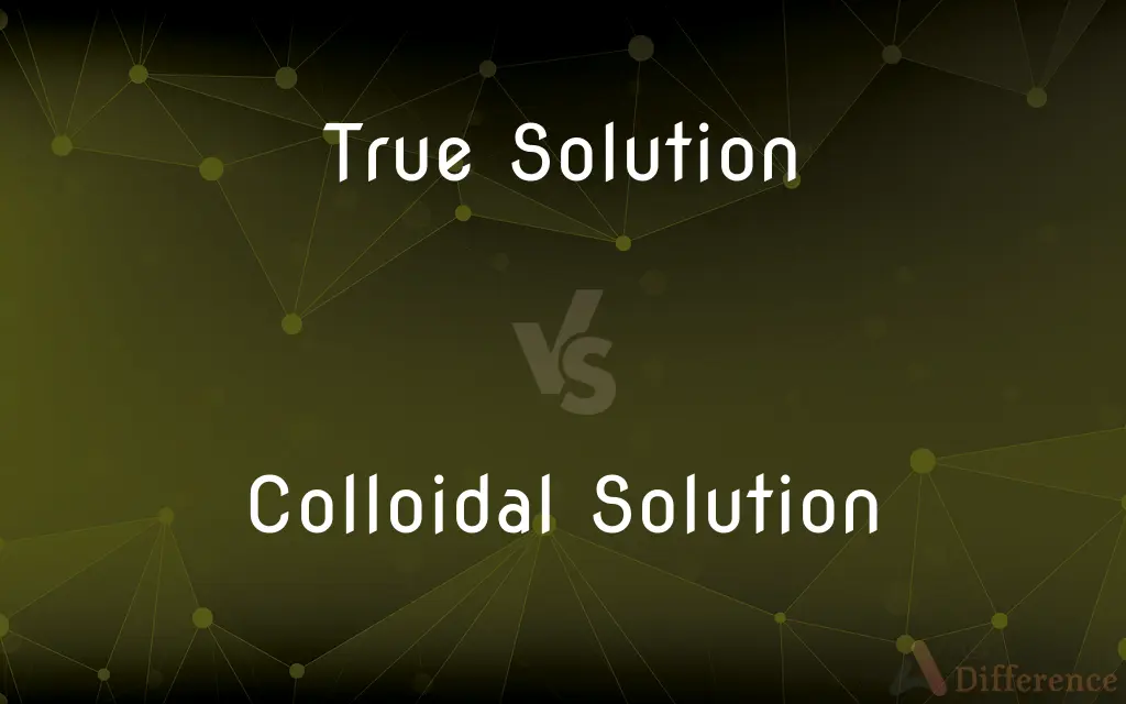 True Solution vs. Colloidal Solution — What's the Difference?