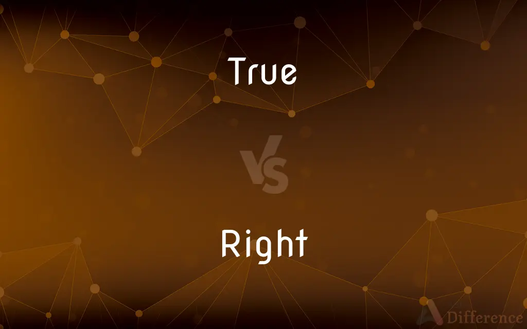 True vs. Right — What's the Difference?