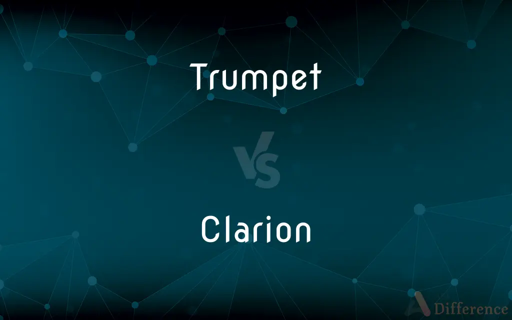 Trumpet vs. Clarion — What's the Difference?