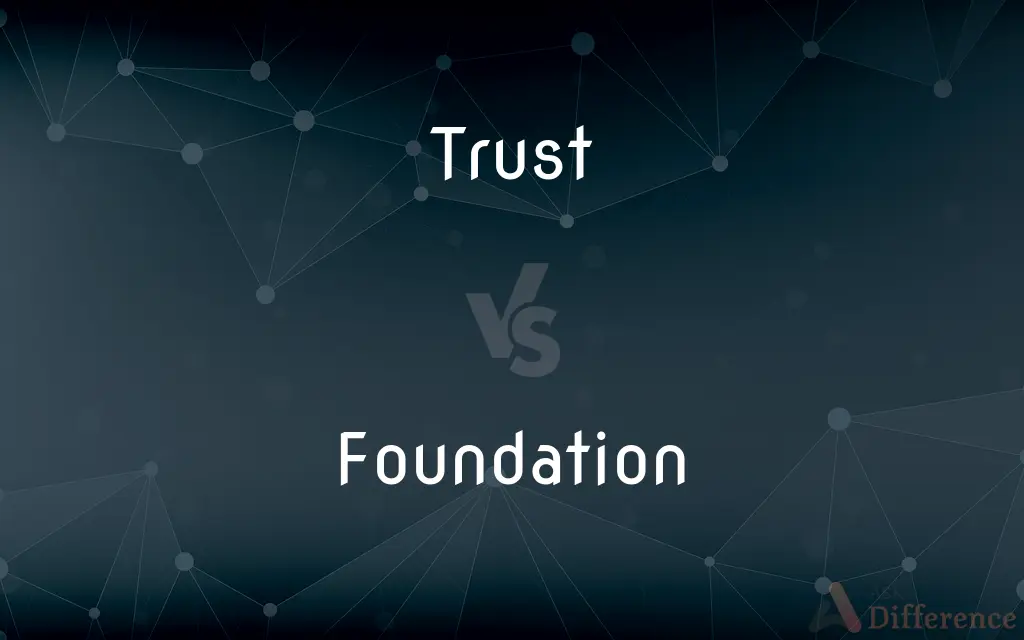Trust vs. Foundation — What's the Difference?