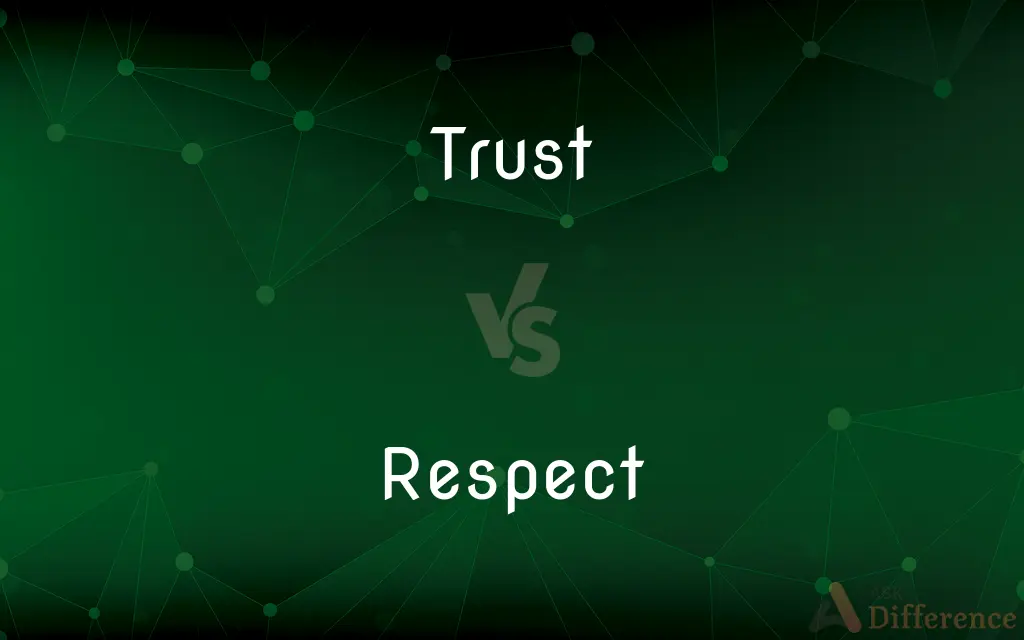 Trust vs. Respect — What's the Difference?