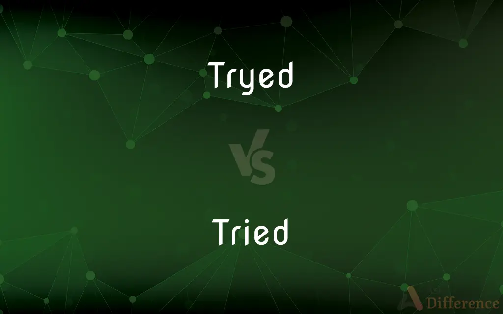 Tryed vs. Tried — Which is Correct Spelling?