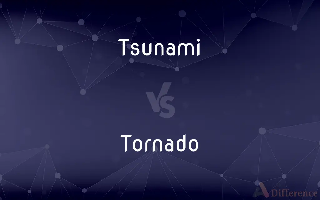 Tsunami vs. Tornado — What's the Difference?