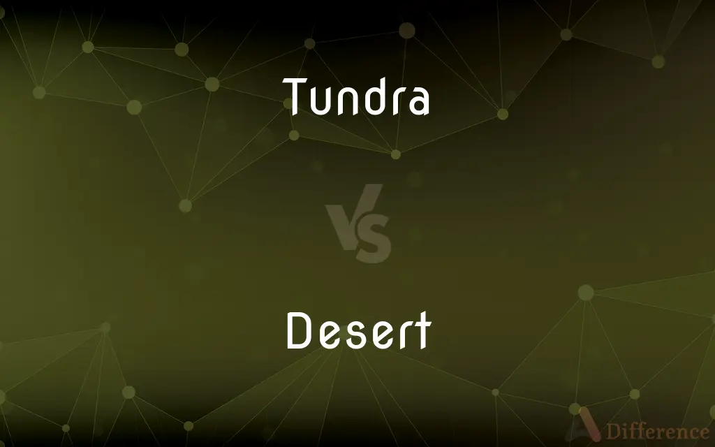 Tundra vs. Desert — What's the Difference?
