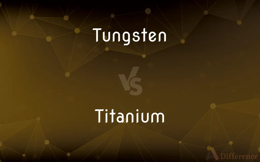 Tungsten vs. Titanium — What's the Difference?