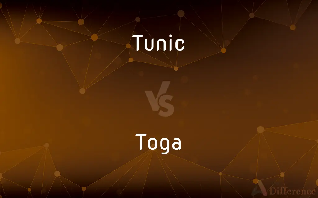 Tunic vs. Toga — What's the Difference?