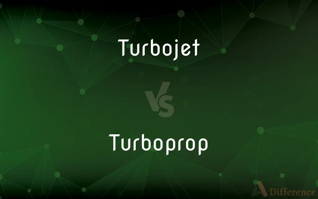 Turbojet vs. Turboprop — What's the Difference?