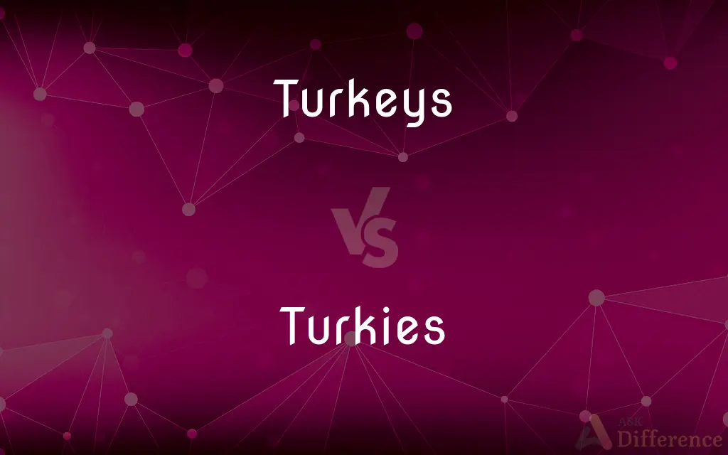 Turkeys vs. Turkies — Which is Correct Spelling?
