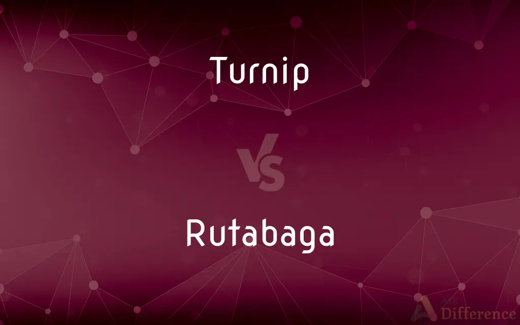 Turnip vs. Rutabaga — What's the Difference?
