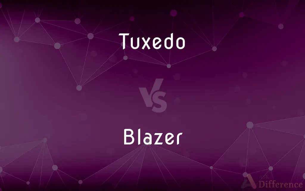 Tuxedo vs. Blazer — What's the Difference?