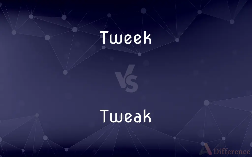 Tweek vs. Tweak — Which is Correct Spelling?