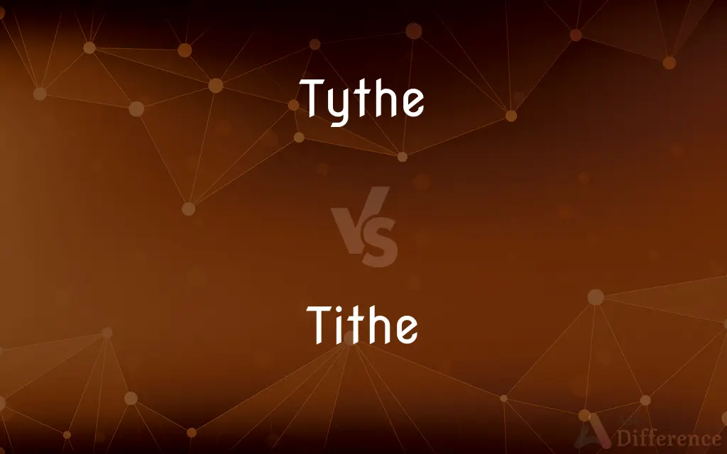 Tythe vs. Tithe — Which is Correct Spelling?