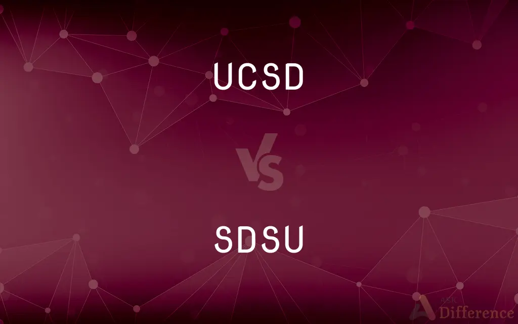 UCSD vs. SDSU — What's the Difference?