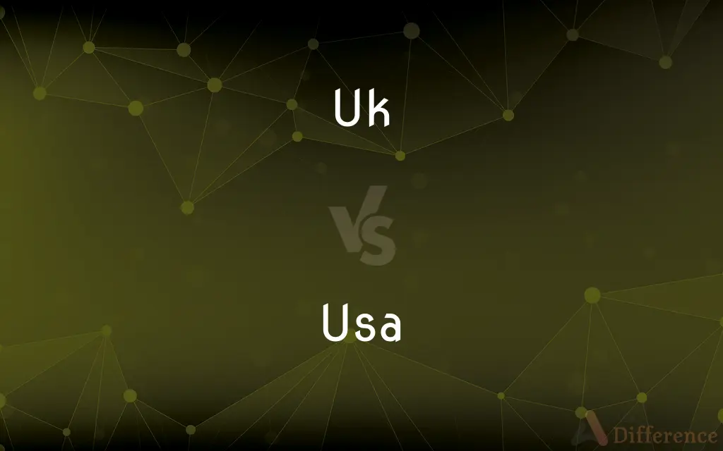 Uk vs. Usa — What's the Difference?