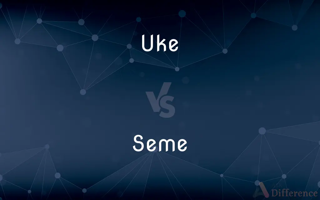 Uke vs. Seme — What's the Difference?