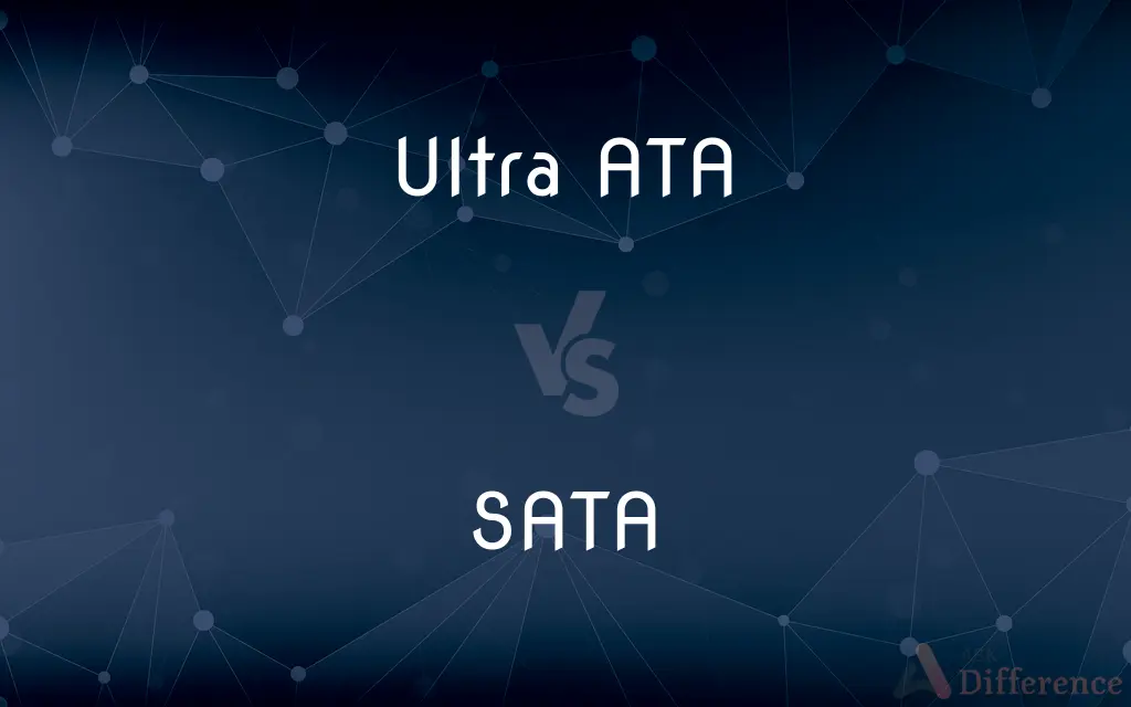 Ultra ATA vs. SATA — What's the Difference?